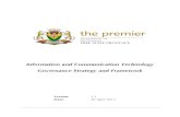 Information and Communication Technology Governance ... Centre/IT Governance...ISO 38500 and King III added. FSPG INFORMATION AND COMMUNICATION TECHNOLOGY GOVERNANCE STRATEGY AND FRAMEWORK