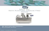 SACF 25 Semi-Automatic Capsule Filler IQ/OQ · 2020. 4. 27. · Version 1.0 provided by Callie Scott 4 Qualification Protocol Comments: Reviewed By: Date: Purpose and Background The