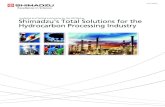 C10G-E067A Shimadzu's Total Solutions for the Hydrocarbon Processing Industry · 2021. 1. 31. · ASTM D1946 ASTM E1746 O2, N2, CO, CO2 Impurities in Chlorine Special Hastelloy Material