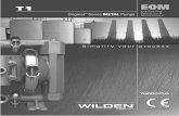 T1dongilpumps.co.kr/pdf/WILDEN/original-metal/T1.pdf · 2013. 6. 20. · wilden pump & engineering, llc 2 wil-10190-e-03 section 2 pump designation system model t1 = 13 mm (1/2”)