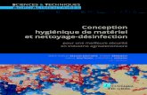253340OSA CONCEPT HYG · 2019. 6. 27. · IV Conception hygiénique de matériel et nettoyage- désinfection of production by cleaning and disinfection programmes, designed for their