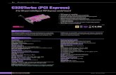 C320Turbo (PCI Express) - Moxa ... 460.8 kbps maximum baudrate The intelligent C320Turbo PCI Express