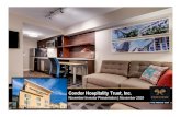 Condor Hospitality Trust, Inc....2020/11/01  · Non-GAAP Reconciliation: Condor Hospitality Trust, Inc. Hotel EBITDA and Adjusted Corporate EBITDA The preliminary results below for