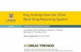 Key findings from the 2014 Illicit Drug Reporting System · 2019. 12. 5. · Key findings from the 2014 Illicit Drug Reporting System Funded by the Australian Government under the