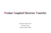 Proton Coupled Electron Transfer - 東京大学 · 2021. 2. 22. · P CO Ph 2 H V-HBDFE 55~58kcal/mol n HAT reactivity can be described by BDFE BDFE = 1.37 pKa + 23.06 E°+ Csolv