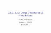 CSE 332: Data Structures & Parallelism...• Practice design, analysis, and implementation › The elegant interplay of “theory” and “engineering” at the core of computer science