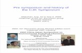 history of the CJK Symposium 09r2gc/pdf/2009CJK/historyCJKSymposium09.pdf · 2014. 6. 11. · CHAIRPERSON : Prof. Dr. Lee, Dong-Sun Dept. of Chemistry, Seoul Women’s University