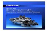 Model DE Electronically Controlled Diesel Fuel Injection ...stanadyne.com/dealerportal/ssi/english/Product Manual...Model DE Electronic Fuel Injection Pump A. Components and Functions