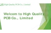 Welcom to High Quality PCB Co., Limited · 2019. 8. 8. · Operation , 65.20% Others, 7.80% Management RD QA Operation Others. High Quality PCB Co., Limited Marketing 12.5 13 16 17