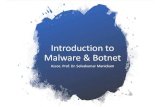 Introduction to Malware & Botnet...PC-Write Trojan: Malware authors disguised one of the earliest Trojans as a popular shareware program called “PC-Writer.” Once on a system, it