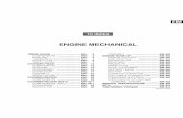 ENGINE MECHANICAL · 19. Remove thechain tensioner under a condition in which the plunger is locked with the hexagonal rod wrench inserted. EM–6 20. Remove the timingchain by removing