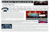 BARN THEATRE NEWSbarntheatreoxted.co.uk/BTN_Feb20.pdfperformance makes Money For Nothing a “must see” for any rock enthusiast or Dire Straits fan. Fronting the band is the brilliant