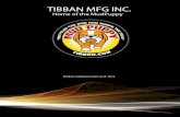TIBBAN MFG INC.mudpuppyinc.com/pdfs/digital-catalog.pdfMP255-400. Will pick up and clean up to 500 GPM of drill mud. Tibban 1000 gallon Patented Mud Tank. Shaker Double Screen 4’