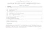 CITY OF SOMERVILLE · 2021. 7. 30. · CITY OF SOMERVILLE 3 Transportation Impact Study (TIS) Guidelines 2.3.3. Quantify project truck trips by time of day, vehicle type, and routes