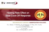 Heating Rate Effect on Slow Cook-Off Response...Bangalore Torpedo Baseline SCO Testing (Repeat) HE Flows from Endcap 160ºF soak, 50ºF/hr Bulge in Endcap Booster Igniting 50º Item