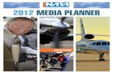 2012 MEDIA PLANNER · 2012. 2. 9. · Jet Center Also Inside: ... 2-page Spread $6,500 $5,990 Full-page $3,475 $3,185 2/3 page $2,850 $2,575 1/2 page Island $2,700 $2,430 1/2 page
