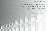 Management Information Circular · 2018. 12. 3. · Management Information Circular. March 16, 2015. Notice of Annual and Special Meeting of Shareholders. Wednesday, May 6, 2015 at