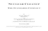 Nuclear Cleanup The Standards Conflict - Committee to Bridge the