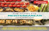 The Complete Mediterranean Cookbook: 500 Vibrant, Kitchen-Tested Recipes for Living and Eating Well