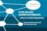 Circuits and Cavity Quantum Electrodynamics