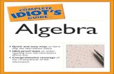The Complete Idiot''s Guide to Algebra - Yola