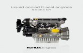 Liquid cooled Diesel engines - Kohler-Lombardini...KDW 1404 LDW 1404 4 34.8 hp 26 kW 84 Nm IL PRESENTE DISEGNO E GLI ELEMENTI IN ESSO CONTENUTI SONO PROPRIETA'IT THIS DRAWING AND ALL