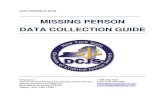 missing person data collection guide