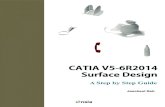 CATIA V5-6R2014 Surface Design A Step by Step Guide