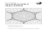 Mathematics Magazine 73 3