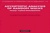 Asymptotic Analysis of Random Walks: Heavy-Tailed Distributions (Encyclopedia of Mathematics and its Applications)