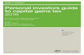 Personal investors guide to capital gains tax 2016