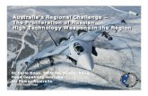 Australia’s Regional Challenge – The Proliferation of Russian ...mail.ausairpower.net/PDF-A/APA-RUSI-Brief-May-2008-A.pdfSukhoi Su-35BM/Su-35-1 Flanker E+ • “Deep” redesign