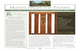 NOTES FROM THE FARMS - The Stickley Museum at ......Stickley ash furniture from a cottage by the Finger Lakes in upstate New York, we always knew that we were just taking care of it