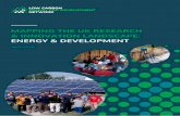 mapping the uk research & innovation landscape: energy & development