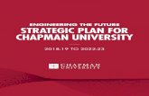 Strategic Plan for Chapman University