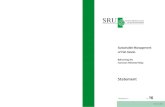 Sustainable Management of Fish Stocks Reforming the - SRU