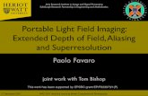 Portable Light Field Imaging: Extended Depth of Field - webdav