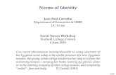 Blue Norms of Identity...UC Irvine Social Norms Workshop Nufﬁeld College, Oxford 6 June 2019 One recent phenomenon incomprehensible to many observers of the Egyptian scene today