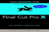 Final Cut Pro X: Visual QuickStart Guide (Visual Quickstart Guides)