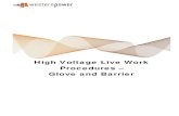 High Voltage Live Work Procedures