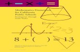 California Mathematics Frameworks