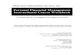 Personal Financial Management Instructional Course Workbook