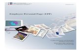 Employee Personal Page (EPP)
