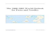 The 2000-2005 World Outlook for Pasta and Noodles (Strategic Planning Series)