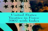 United States Treaties in Force: With Index