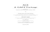 ACE â€” A GAP4 Package