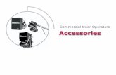 Commercial Door Operators Accessories