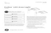 GE LED Evolve EANA Area Light â€” Installation Guide | GEH6032