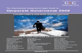 The International Comparative Legal Guide to Corporate Governance 2009 (The International Comparative Legal Guide Series)