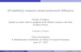 measure-valued polynomial diffusions